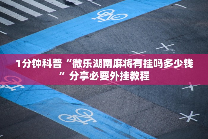 1分钟科普“老友十三水辅助挂”详细开挂玩法