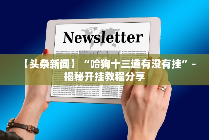 【头条新闻】“哈狗十三道有没有挂”-揭秘开挂教程分享