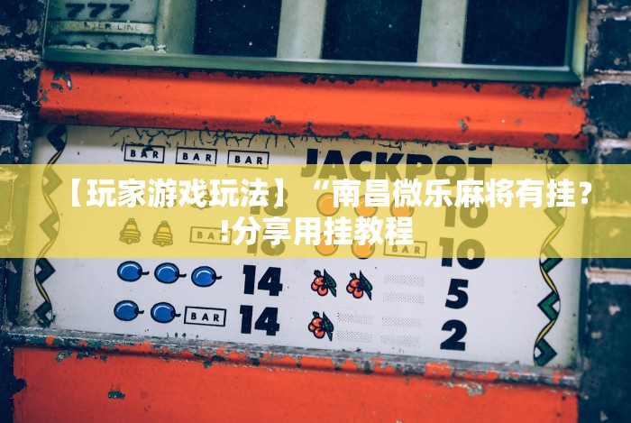 五分钟了解"微乐云南麻将小程序怎么才会赢”详细分享装挂步骤