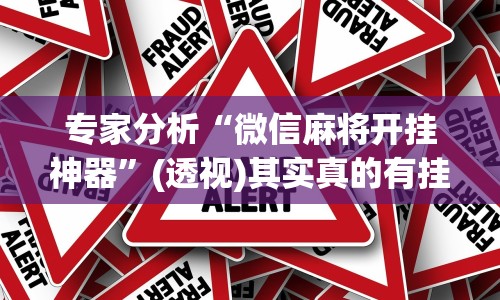 专家分析“微信麻将开挂神器”(透视)其实真的有挂
