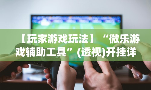 【玩家游戏玩法】“微乐游戏辅助工具”(透视)开挂详细教程