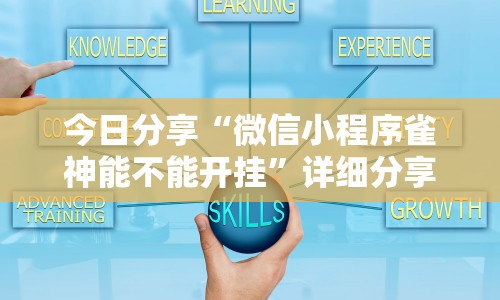 今日分享“微信小程序雀神能不能开挂”详细分享装挂步骤